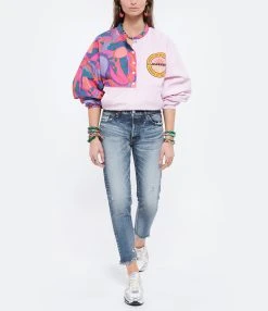 MOUSSY VINTAGE Jean Merry Tapered Denim Bleu 10 MOUSSY VINTAGE Jean Merry Tapered Denim Bleu -ANINE BING Boutique mouss look20220302 190