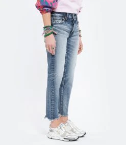 MOUSSY VINTAGE Jean Merry Tapered Denim Bleu 11 MOUSSY VINTAGE Jean Merry Tapered Denim Bleu -ANINE BING Boutique mouss look20220302 193