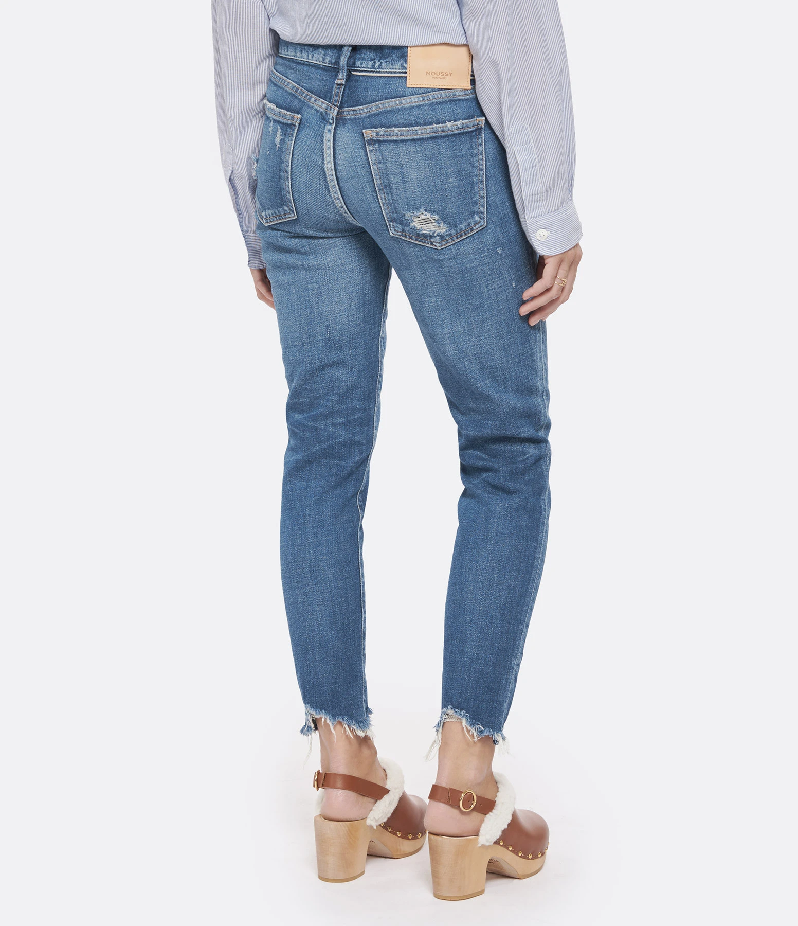 MOUSSY VINTAGE Jean Daleville Skinny Denim Bleu 7 MOUSSY VINTAGE Jean Daleville Skinny Denim Bleu – Image 5