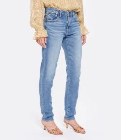 MOUSSY VINTAGE Jean MV Beechwood Skinny-L Denim Bleu -ANINE BING Boutique mouss look20230203 276