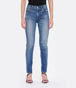 MOUSSY VINTAGE Jean MV Edgerton Skinny-L Denim Bleu Foncé 10 MOUSSY VINTAGE Jean MV Edgerton Skinny-L Denim Bleu Foncé -ANINE BING Boutique mouss look20230203 422