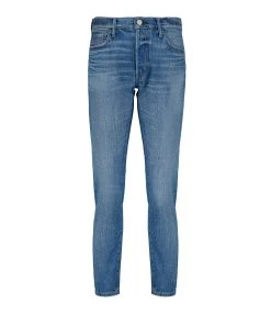 MOUSSY VINTAGE Jean Evans Tapered Denim Bleu