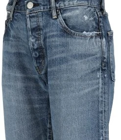 MOUSSY VINTAGE Jean Sawdust Straight Denim Bleu -ANINE BING Boutique mouss45780 pck20220729 2