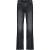 MOUSSY VINTAGE Jean Ashleys Wide Straight Denim Noir -ANINE BING Boutique mouss45782 pck20220729 1