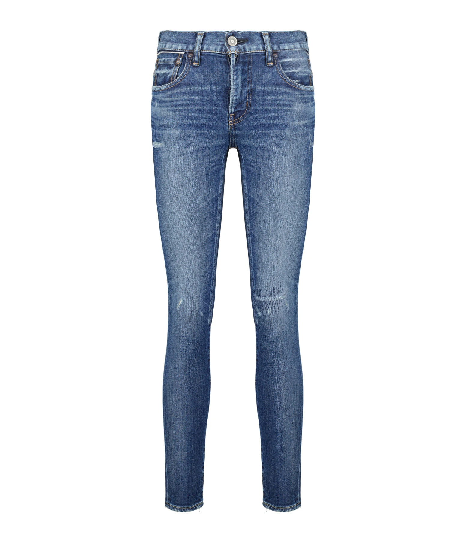 MOUSSY VINTAGE Jean MV Edgerton Skinny-L Denim Bleu Foncé 3 MOUSSY VINTAGE Jean MV Edgerton Skinny-L Denim Bleu Foncé