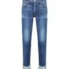 MOUSSY VINTAGE Jean Mv Angla Tapered Mid Denim Bleu Foncé -ANINE BING Boutique mouss52177 pck20230303 1