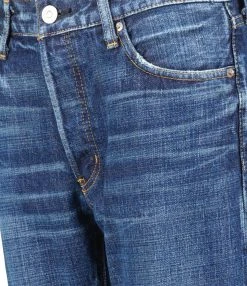 MOUSSY VINTAGE Jean Mv Angla Tapered Mid Denim Bleu Foncé -ANINE BING Boutique mouss52177 pck20230303 2