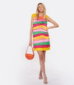 MSGM Robe Multicolore -ANINE BING Boutique msgm3 look20230125 61