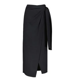 MSGM Jupe Portefeuille Noir