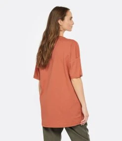 New Balance Tee-shirt NB Athletics Coton Marron -ANINE BING Boutique newbw look20230118 325