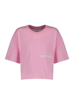 New Balance Tee-shirt NB Essentials Graphic Coton Orbit Pink