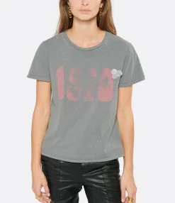 NEWTONE Tee-shirt Starlight 1970 Coton Gris 10 NEWTONE Tee-shirt Starlight 1970 Coton Gris -ANINE BING Boutique newto look20210929 332