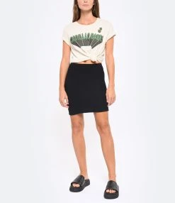 NEWTONE Tee-shirt Starlight Cadillac Coton Naturel -ANINE BING Boutique newto look20220816 125