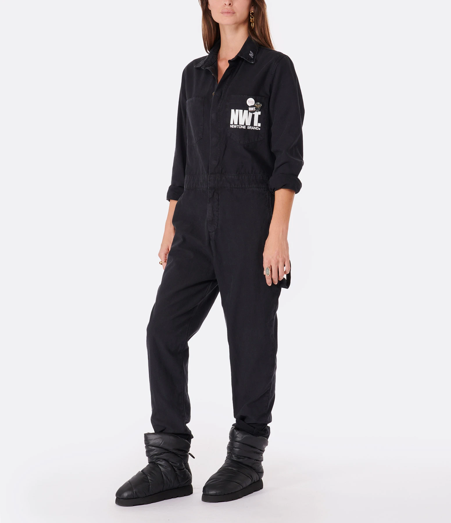 NEWTONE Combinaison Brand Noir Night 5 NEWTONE Combinaison Brand Noir Night – Image 3