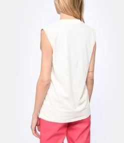 NEWTONE Tee-shirt Biker Cowboys Naturel -ANINE BING Boutique newto look20230222 328