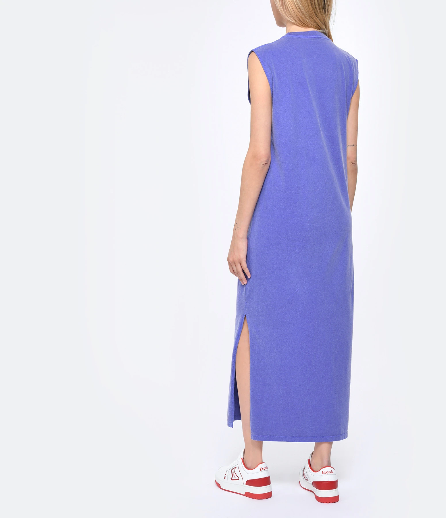 NEWTONE Robe Longue Daytona Machine Flo Blue 6 NEWTONE Robe Longue Daytona Machine Flo Blue – Image 4
