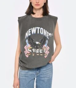 NEWTONE Tee-shirt Bolster Steel Pepper 9 NEWTONE Tee-shirt Bolster Steel Pepper -ANINE BING Boutique newto look20230223 430