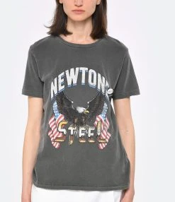 NEWTONE Tee-shirt Starlight Steel Pepper -ANINE BING Boutique newto look20230223 458