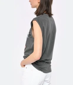 NEWTONE Tee-shirt Biker Steel Pepper -ANINE BING Boutique newto look20230223 489