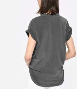 NEWTONE Tee-shirt Trucker Machine Coton Pepper -ANINE BING Boutique newto look20230223 494