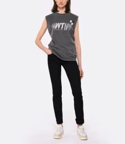 NEWTONE Tee-shirt Biker Official Coton Pepper 8 NEWTONE Tee-shirt Biker Official Coton Pepper -ANINE BING Boutique newto look20230223 76