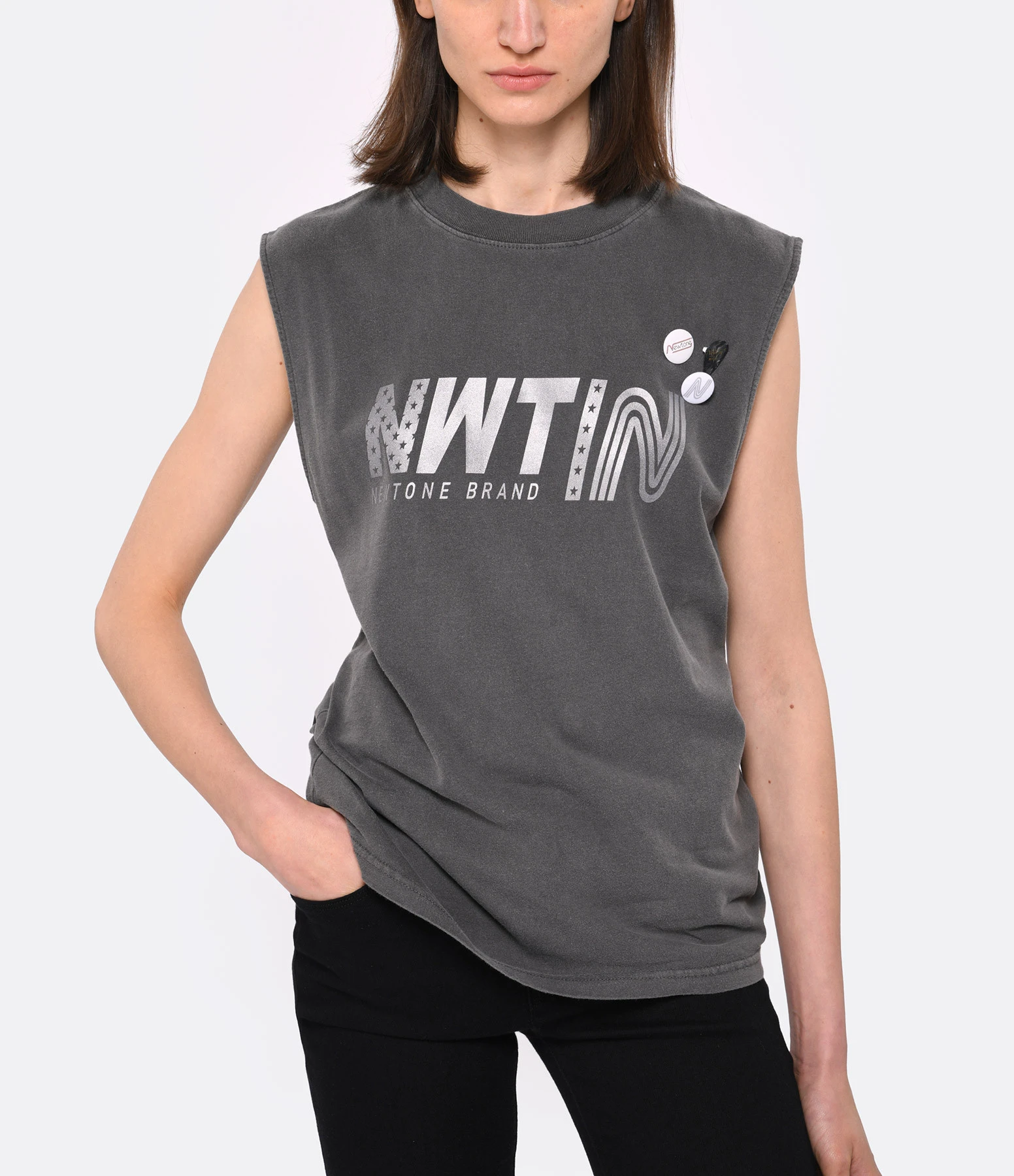 NEWTONE Tee-shirt Biker Official Coton Pepper 4 NEWTONE Tee-shirt Biker Official Coton Pepper – Image 2