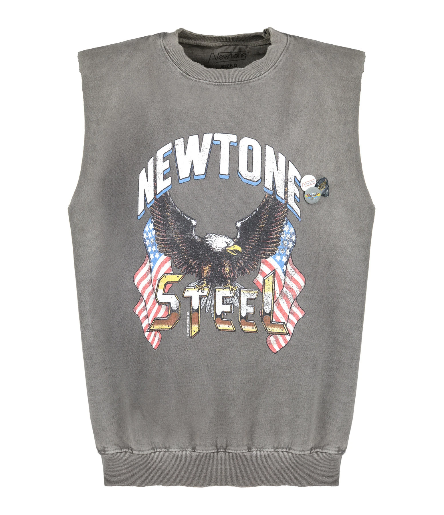 NEWTONE Tee-shirt Bolster Steel Pepper 3 NEWTONE Tee-shirt Bolster Steel Pepper