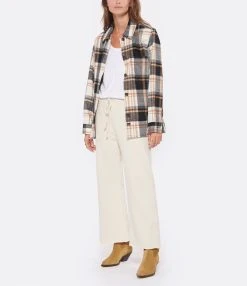 NILI LOTAN Jogging Kiki Coton Écru -ANINE BING Boutique nilil look20220830 741