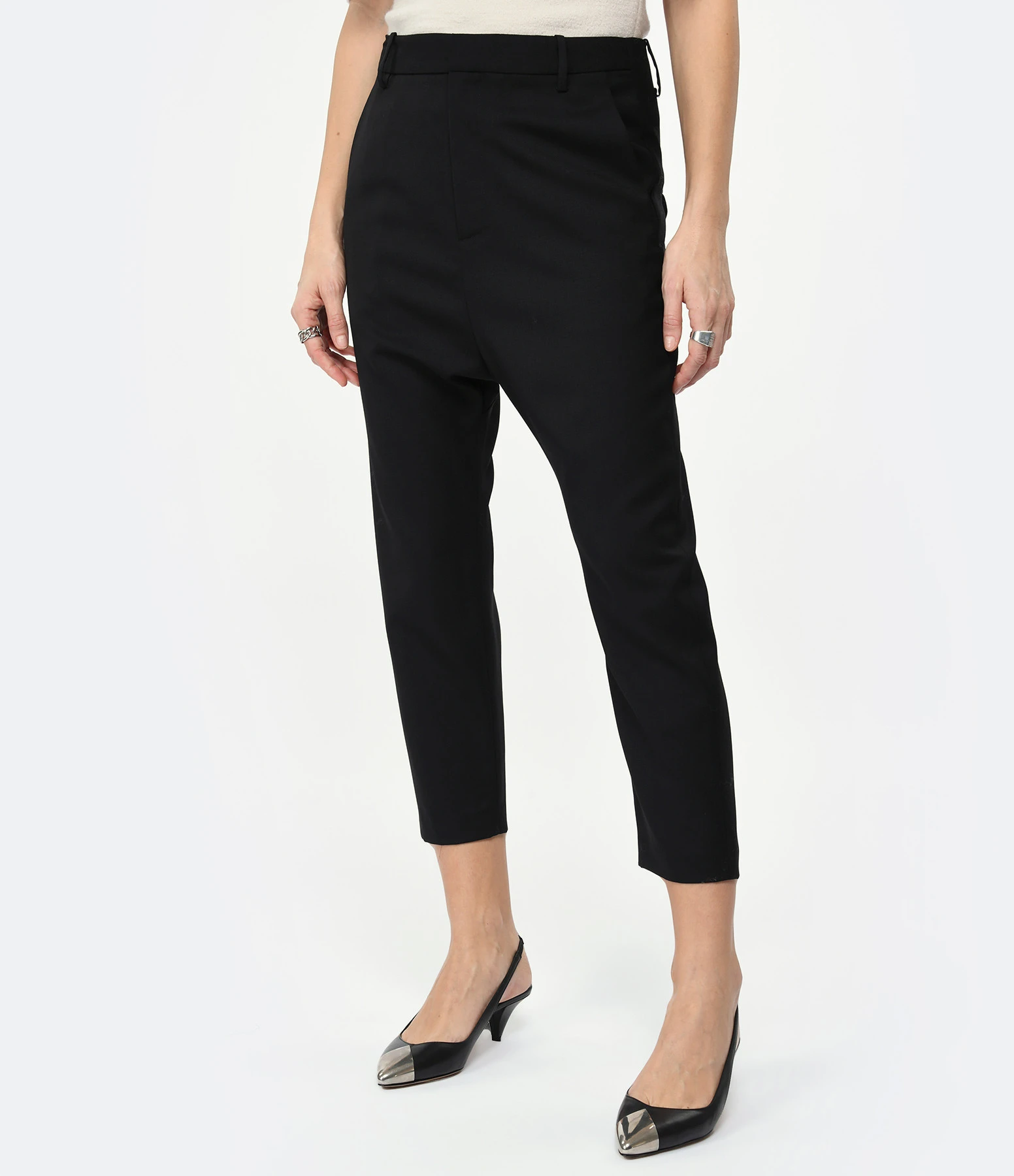 NILI LOTAN Pantalon Paris Laine Noir 6 NILI LOTAN Pantalon Paris Laine Noir – Image 4