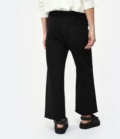 NILI LOTAN Jogging Kiki Coton Noir Délavé -ANINE BING Boutique nilil look20221227 236