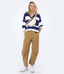 NILI LOTAN Jean Shon Coton Caramel 13 NILI LOTAN Jean Shon Coton Caramel -ANINE BING Boutique nilil look20230117 377 1