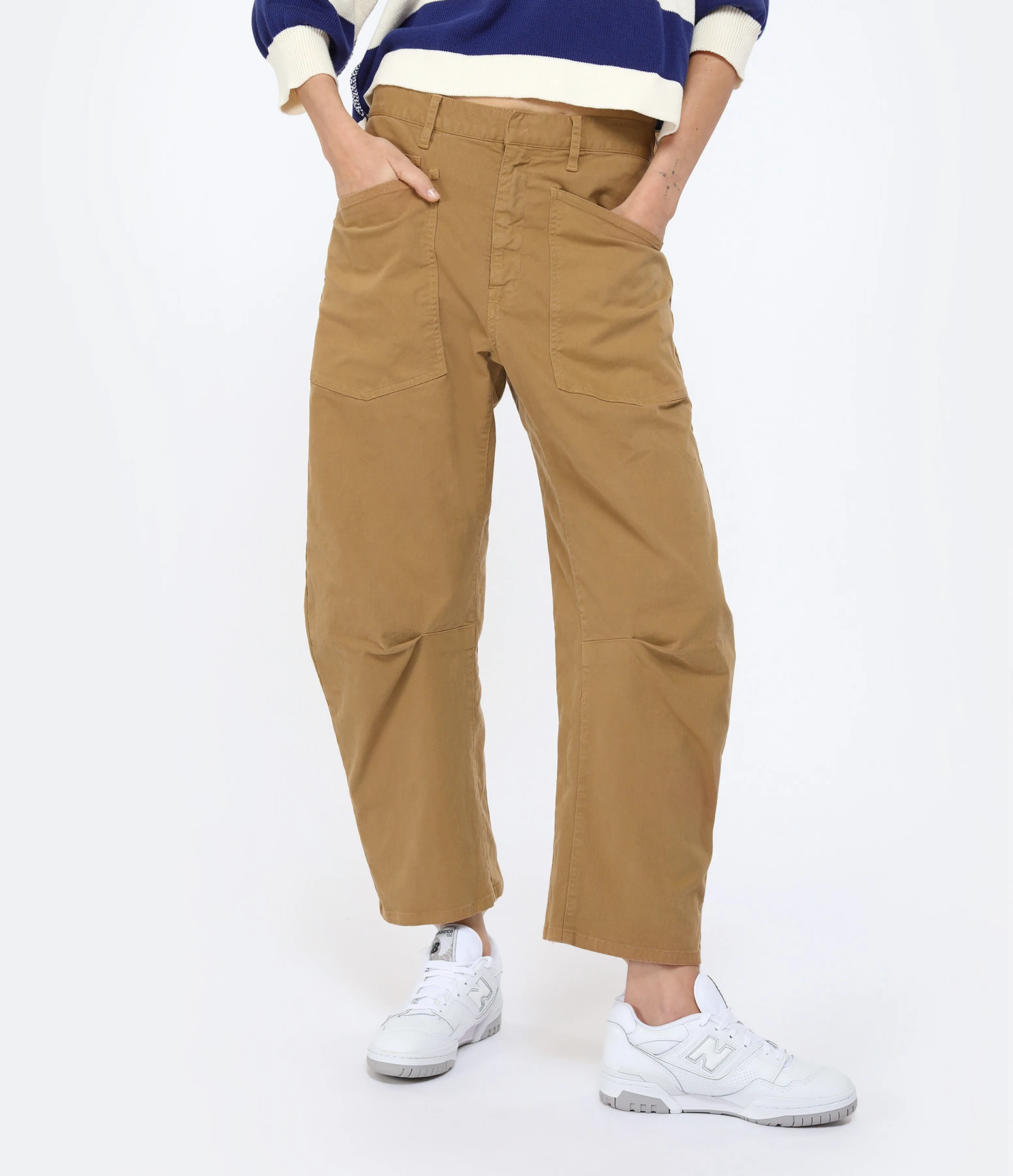 NILI LOTAN Jean Shon Coton Caramel 6 NILI LOTAN Jean Shon Coton Caramel – Image 4