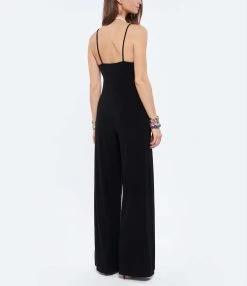 Norma Kamali Combinaison Noir Jambe Large 9 Norma Kamali Combinaison Noir Jambe Large -ANINE BING Boutique norma look20220308 100 1