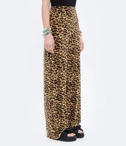 Norma Kamali Pantalon Imprimé Léopard -ANINE BING Boutique norma look20220309 150