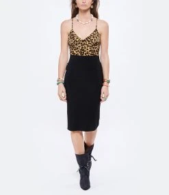 Norma Kamali Jupe Tube Noir -ANINE BING Boutique norma look20220309 155