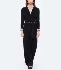 Norma Kamali Pantalon Noir -ANINE BING Boutique norma look20220309 174