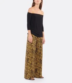 Norma Kamali Pantalon Imprimé Léopard -ANINE BING Boutique norma look20220726 508