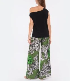 Norma Kamali Top Col Évasé Noir -ANINE BING Boutique norma look20220727 206