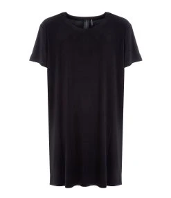 Norma Kamali Robe Tee-shirt Noir