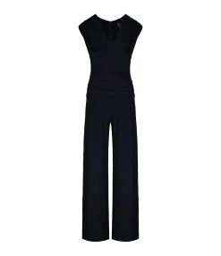 Norma Kamali Combinaison Sans Manches Bleu Nuit