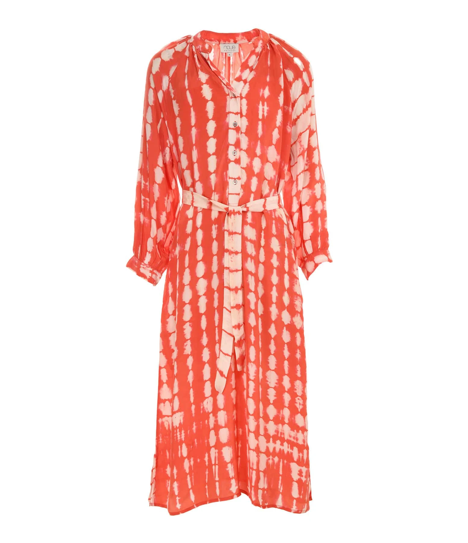 NOUS Robe Nicole Diamonds Soie Papaye 3 NOUS Robe Nicole Diamonds Soie Papaye