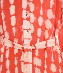 NOUS Robe Nicole Diamonds Soie Papaye -ANINE BING Boutique nouss49086 pck20230120 2