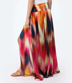 OUD Jupe Calypso Tie And Dye Soie Multicolore 11 OUD Jupe Calypso Tie And Dye Soie Multicolore -ANINE BING Boutique oudca look20230117 368