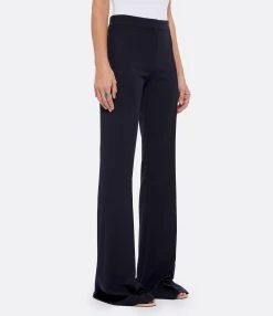 OUD Pantalon Évasé Espi Bleu Marine -ANINE BING Boutique oudes look20220706 449