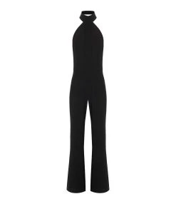 OUD Combinaison Iris Crêpe Unie Noir