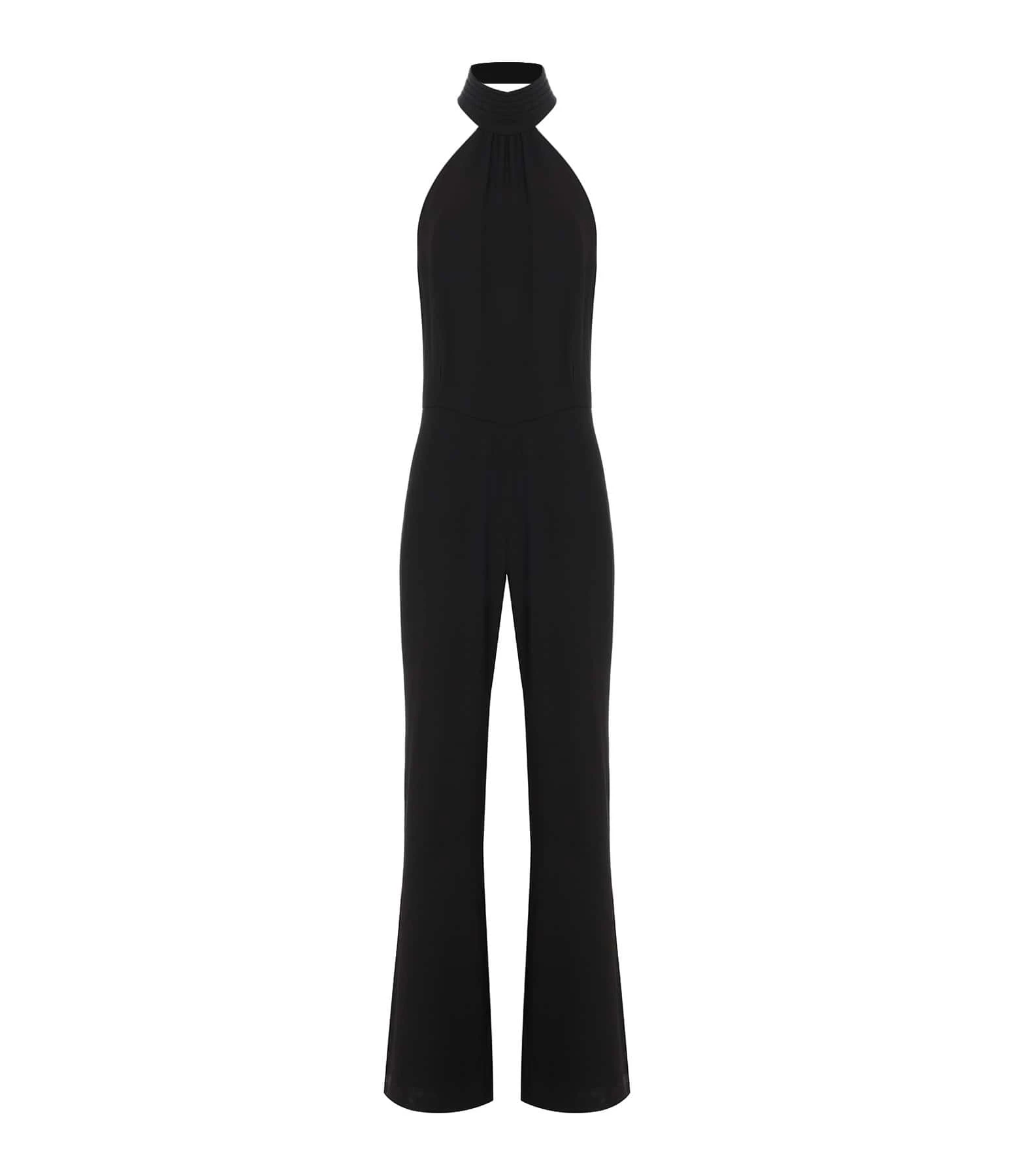 OUD Combinaison Iris Crêpe Unie Noir 3 OUD Combinaison Iris Crêpe Unie Noir