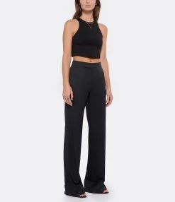 OUD Pantalon Costume Laine Noir 10 OUD Pantalon Costume Laine Noir -ANINE BING Boutique oudno look20220706 317