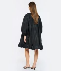 PATOU Robe Froufrou Noir -ANINE BING Boutique patou look20230124 261 1