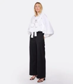 PATOU Pantalon Iconic Laine Noir 16 PATOU Pantalon Iconic Laine Noir -ANINE BING Boutique patou look20230125 454 1
