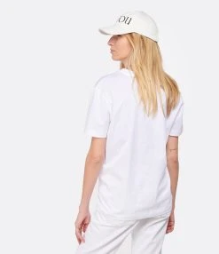 Tee-shirt Essential Patou Coton Blanc -ANINE BING Boutique patou look20230125 566